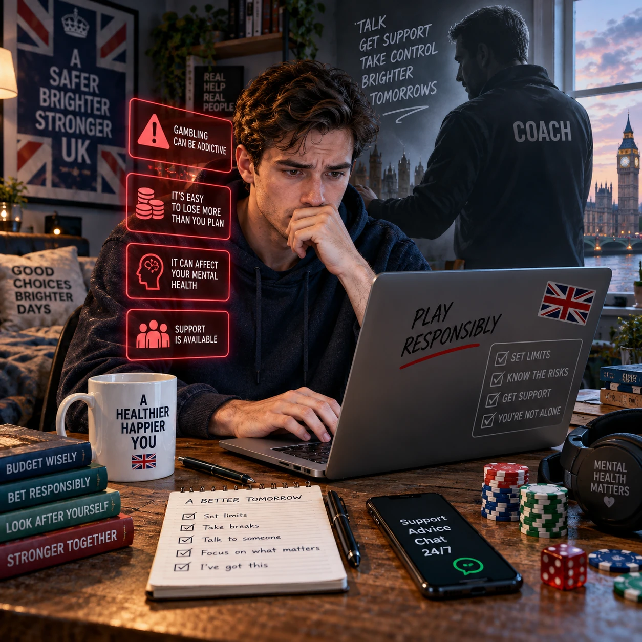 How Problem Gambling Coaching Services In The Uk Help Players Navigate The Risks Of Online Betting